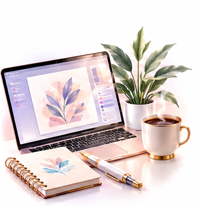 Digital products illustration